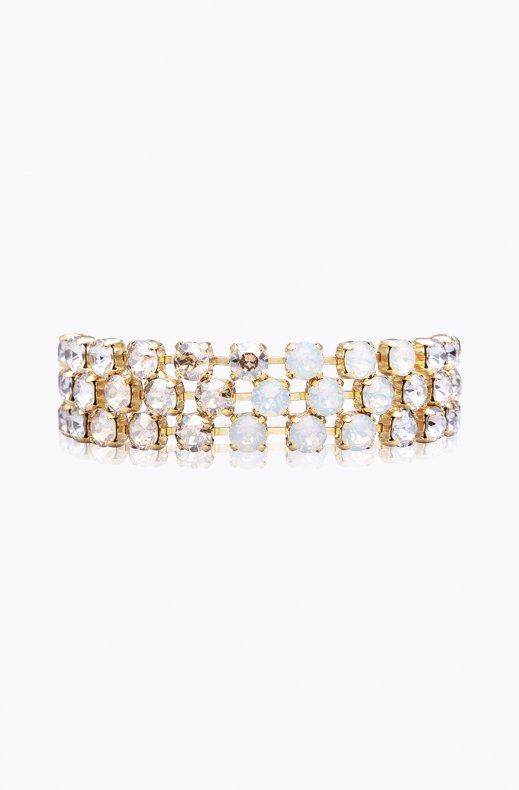 Caroline Svedbom - Rosanna Bracelet - Gold White combo
