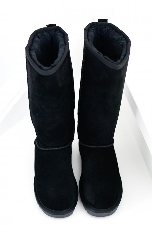 Colors of California - Mid Suede Winter Boot - Black HCY22