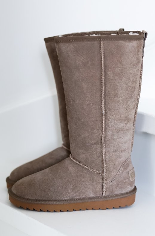 Colors of California - Mid Suede Winter Boot - Taupe HCY22