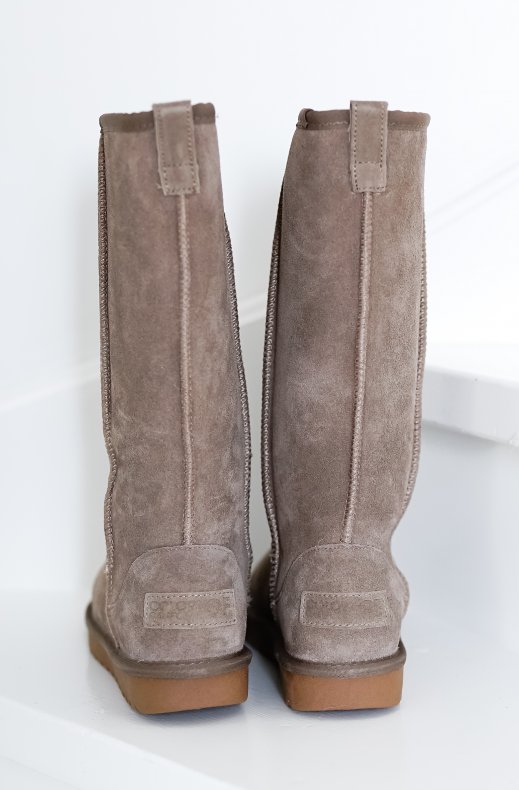 Colors of California - Mid Suede Winter Boot - Taupe HCY22