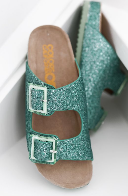 Colors of California - Bio Sandal Glitter with Glitter BIO088 - Ver