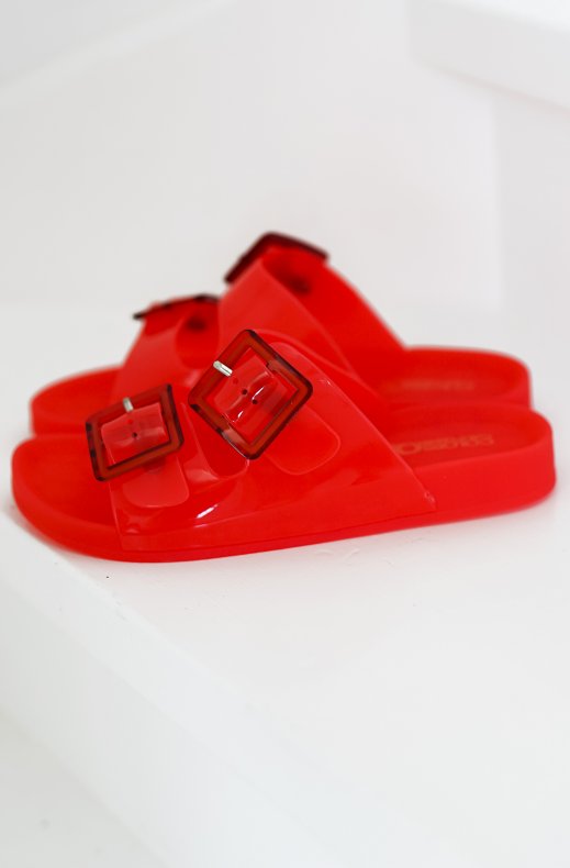 Colors of California - Jelly Sandal - Red