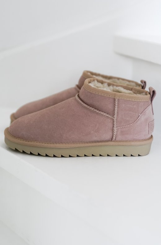 Colors of California - Short Winter Boot Suede Rose HCYW078