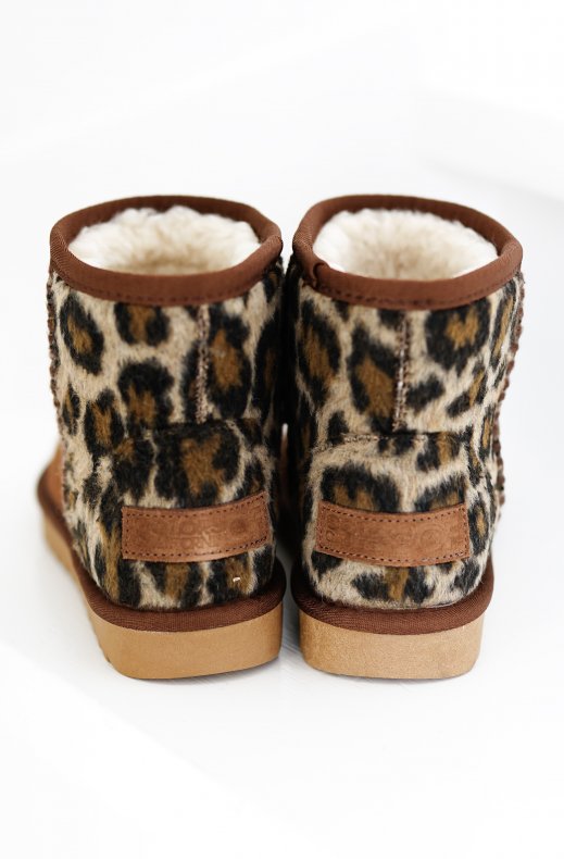 Colors of California - Winter Boot Wool and Suede Brown