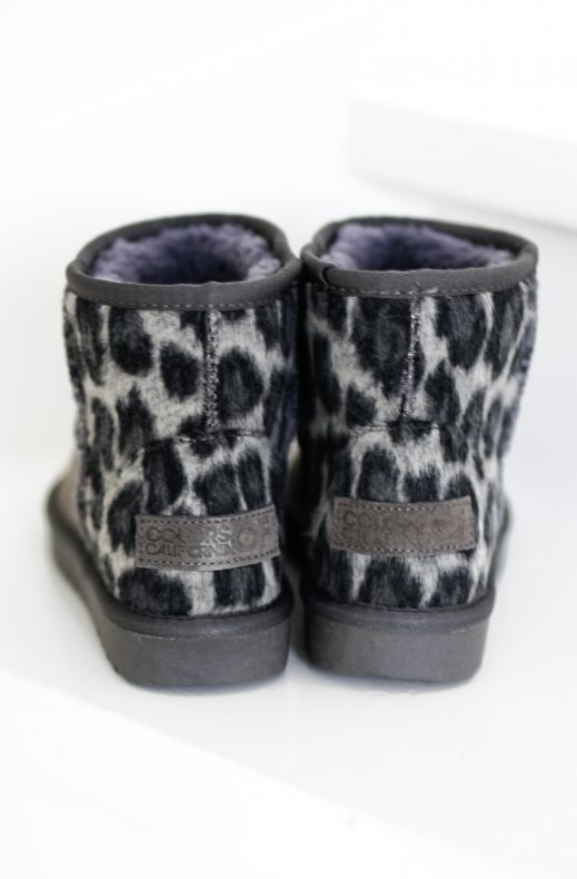 Colors of California - Winter Boot Wool and Suede Grey