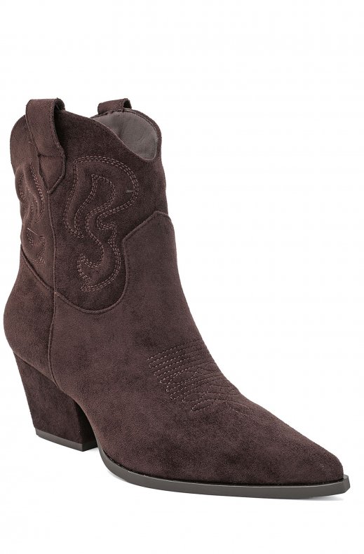 Mixed Brands - Cowboy Boot Short 2906A - Brown