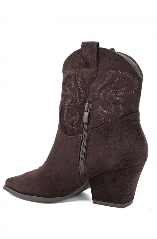 Mixed Brands - Cowboy Boot Short 2906A - Brown