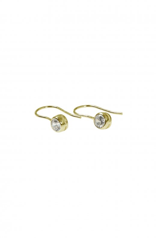 CU Jewellery - Cubic Short Earring Gold