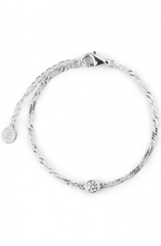 CU Jewellery - Cubic Single Bracelet Silver