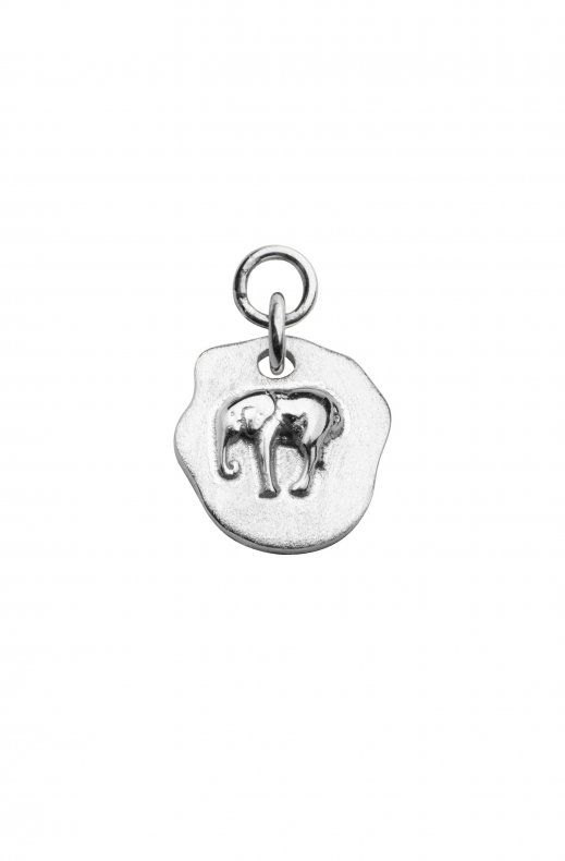 CU Jewellery - Letters Elephant Pendant Silver