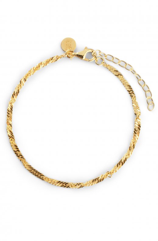 CU Jewellery - Letters Singapore Bracelet Gold