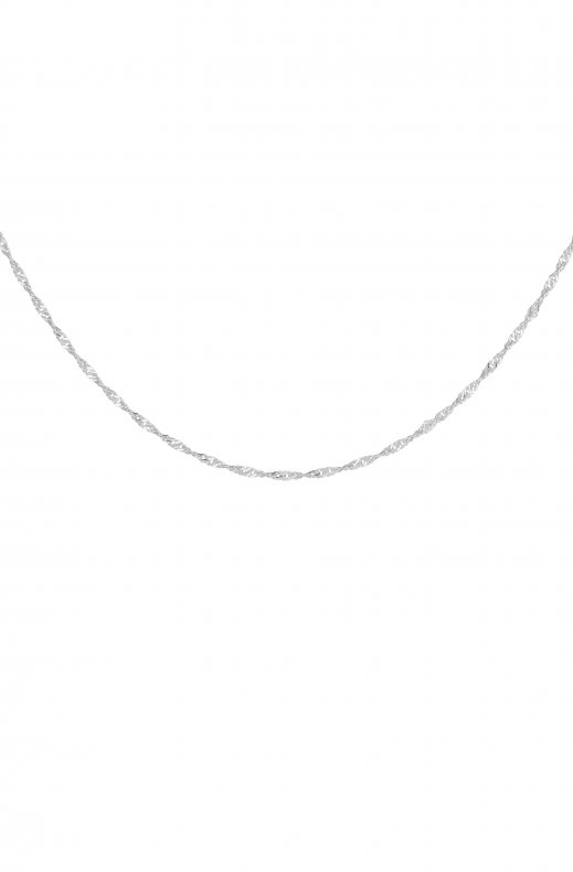 CU Jewellery - Letters Singapore Necklace 45-50 Silver