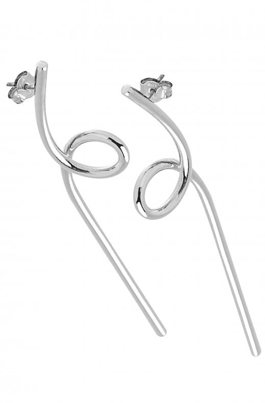 CU Jewellery - Loop Earring Silver