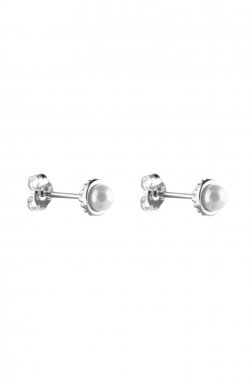 CU Jewellery - Pearl Bubble Small Stud Earring Silver