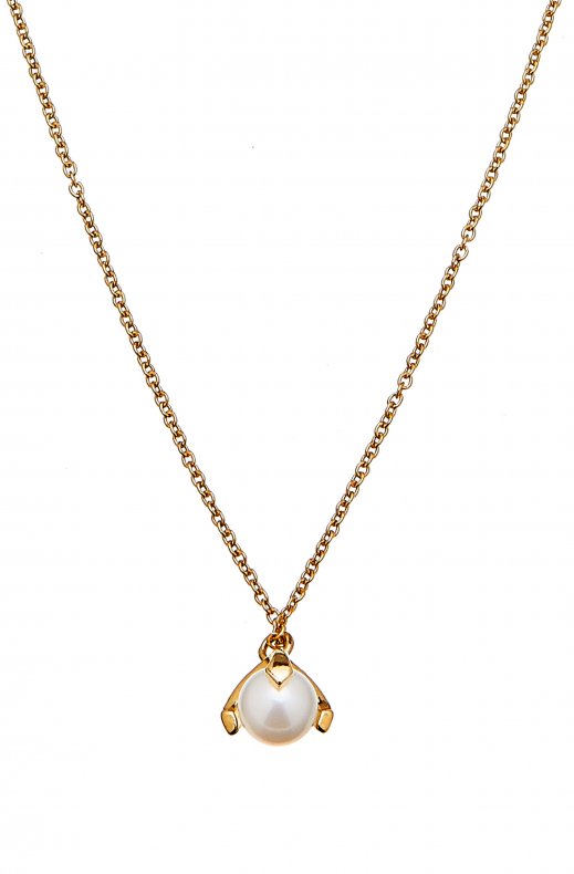CU Jewellery - Pearl Short Necklace 42-47 Gold