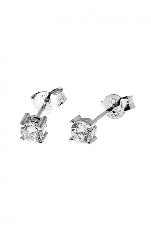 CU Jewellery - Two Square Stud Earring Silver