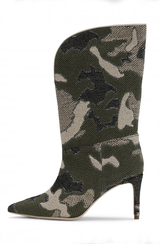 Custommade - Avalon Boot Green Camouflage