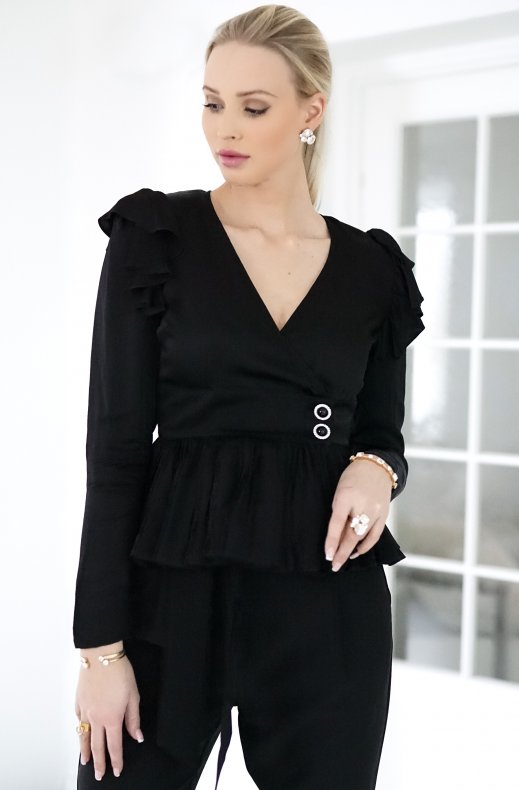 Custommade - dristi blouse black
