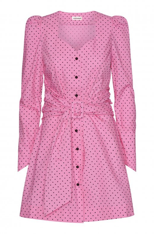 Custommade - lorena dress pink