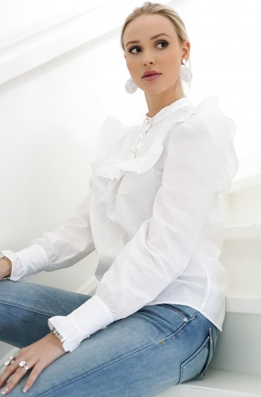 Custommade - Misella blouse white