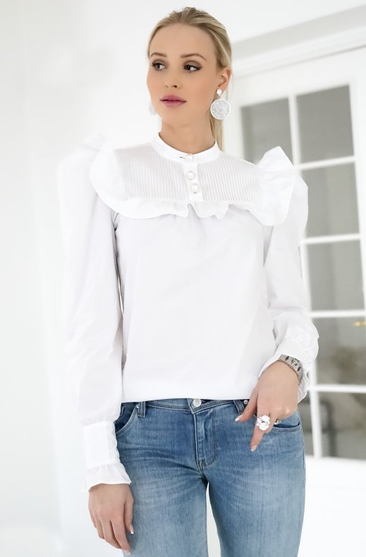 Custommade - Misella blouse white