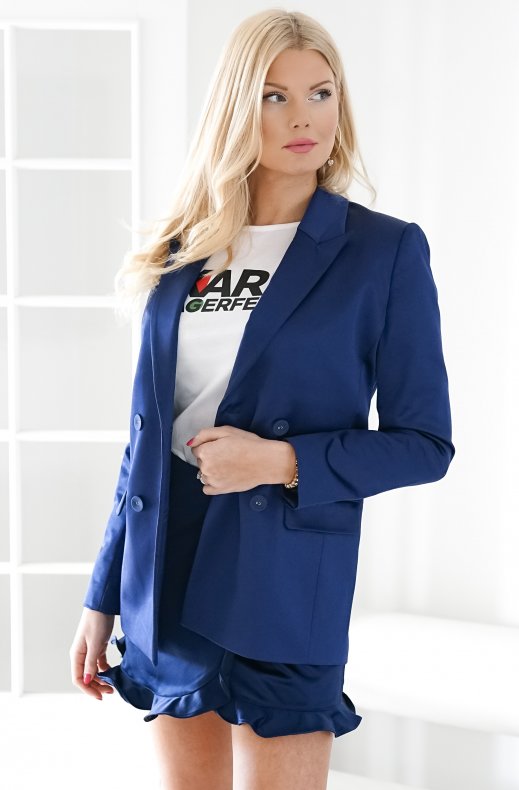 Custommade - Madelin Blazer Blue