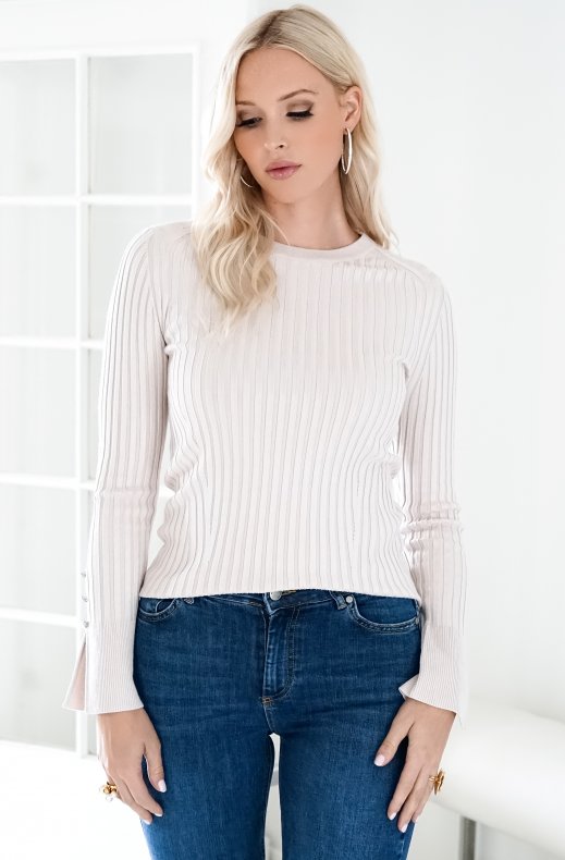 My Essential Wardrobe - Celina High Straight Jeans Medium Blue 32