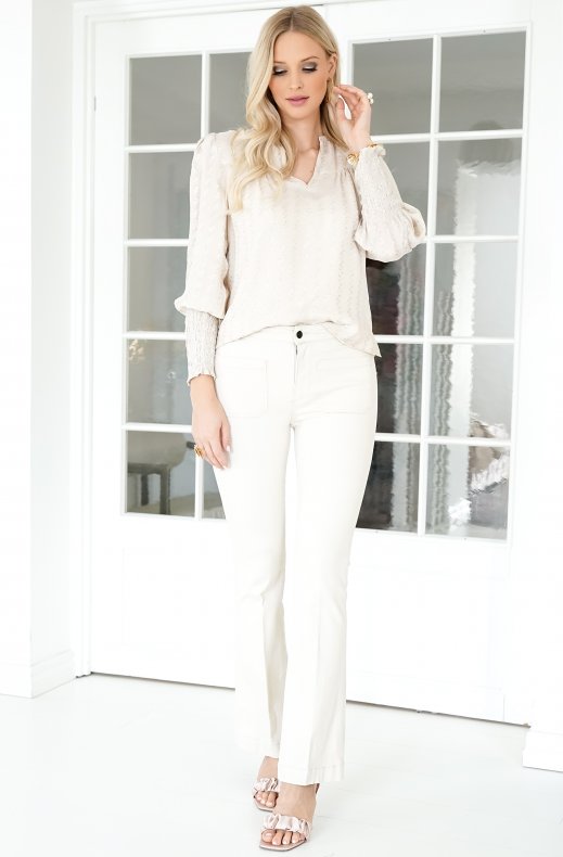 Dante 6 - Harper Boho Top - Chalk