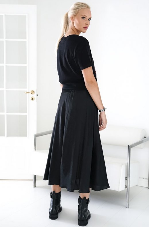 Fine Copenhagen - Kelly Long Skirt Black