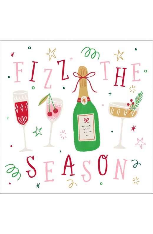 Mixed Brands - Cocktail Servetter - Fizz the Season