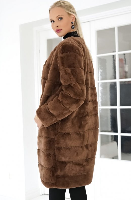 Freequent - Furby Jacket Brown