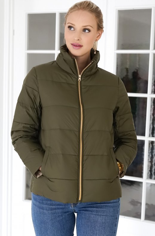 Freequent - Tops Short Jacket Olive