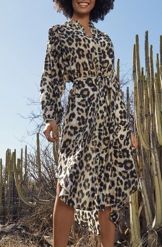Freequent - Wia Dress Leopard