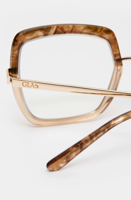 GLAS - Miranda Läsglasögon Nougat