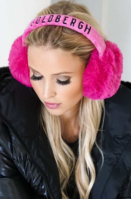 Goldbergh - Fluffy Earwarmers - Pony Pink