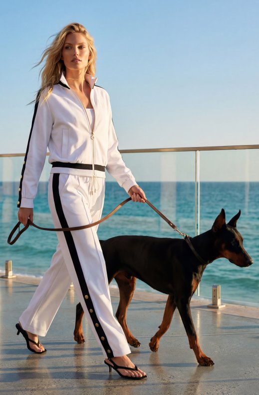 Goldbergh - Monaco Track Jacket - White