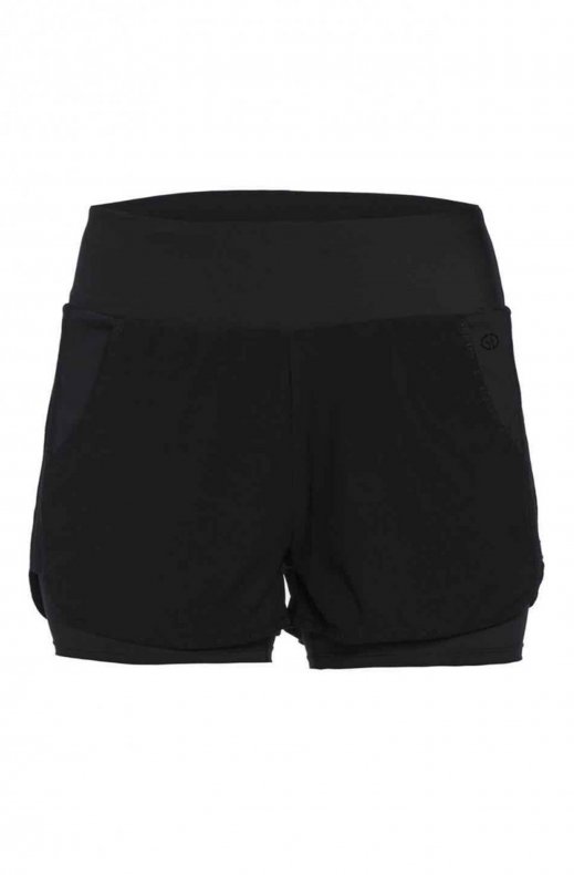 Goldbergh - Theia 2 Layer Shorts - Black