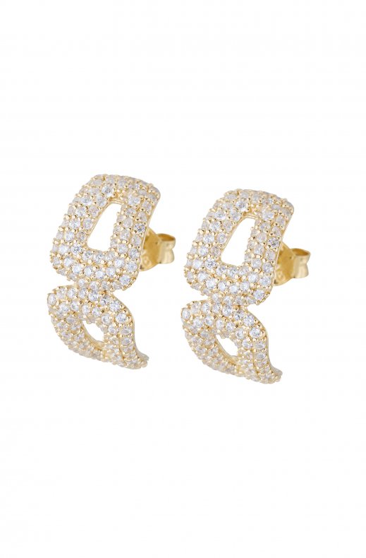 Gynning Jewelry - Classy Big Earring - Gold