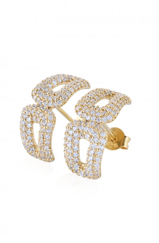 Gynning Jewelry - Classy Big Earring - Gold