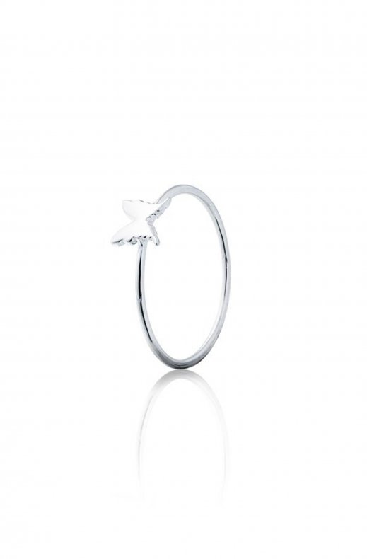 Gynning Jewelry - Petite Papillion Ring Silver