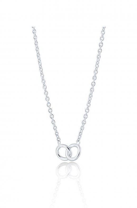 Gynning Jewelry - The Knot Necklace Silver
