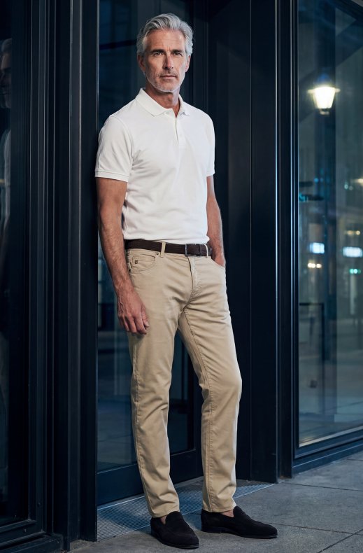 Hansen & Jacob - 5-PKT Linen Blend - Beige 17