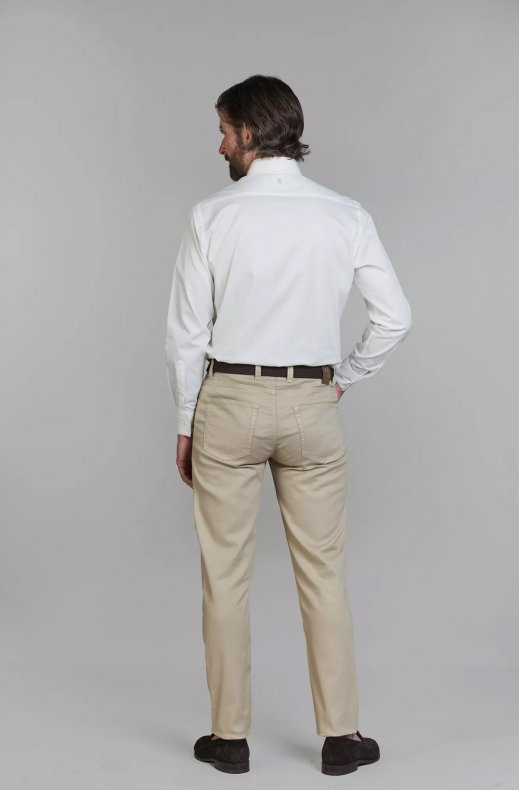 Hansen & Jacob - 5-PKT Linen Blend - Beige 17