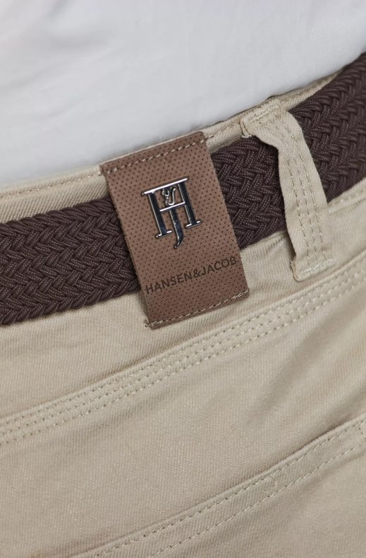 Hansen & Jacob - 5-PKT Linen Blend - Beige 17