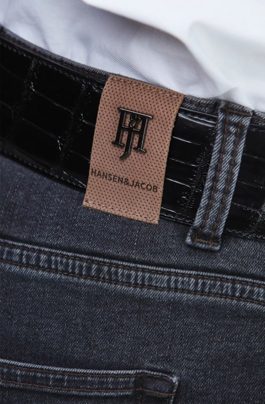 Hansen & Jacob - 5-PKT Silk Touch Grey Denim