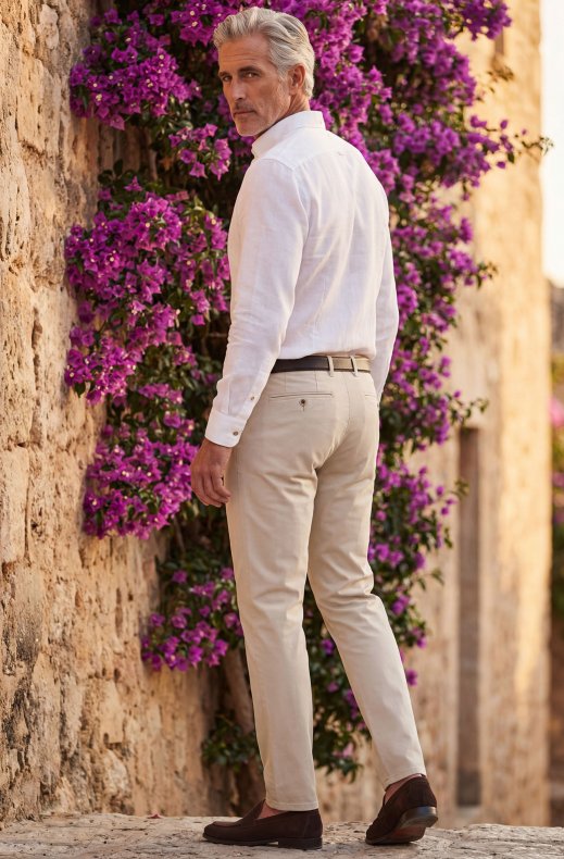 Hansen & Jacob - Classic Chino Aerodyn High Stretch - Beige 16