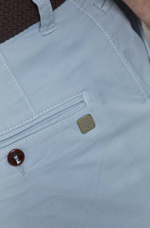 Hansen & Jacob - Classic Chino Shorts - Light Blue 42