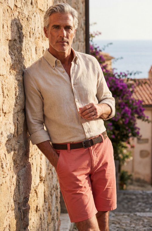 Hansen & Jacob - Classic Linen Shirt - Sand 14