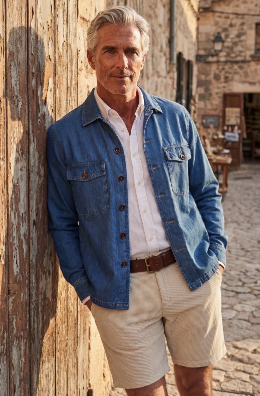 Hansen & Jacob - Denim Overshirt - Blue 43