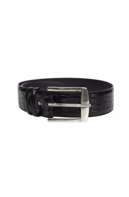 Hansen & Jacob - John Leather Belt Black